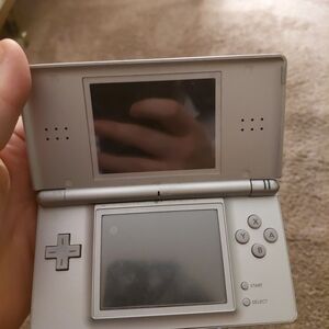 Nintendo DS Lite Silver Handheld Console